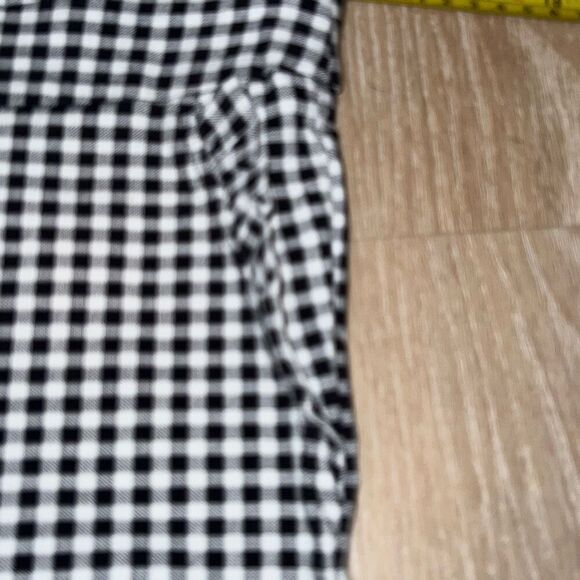 JL Jules & Leopold Gingham Plaid Stretch Pull on Cropped Pants, Women’s Medium - Picture 6 of 11